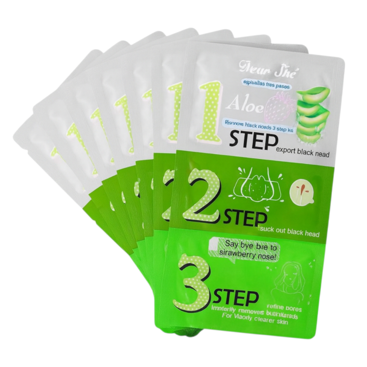 لصقات ازالة الرؤوس السوداء بالصبار من دير شي 3 في 1 