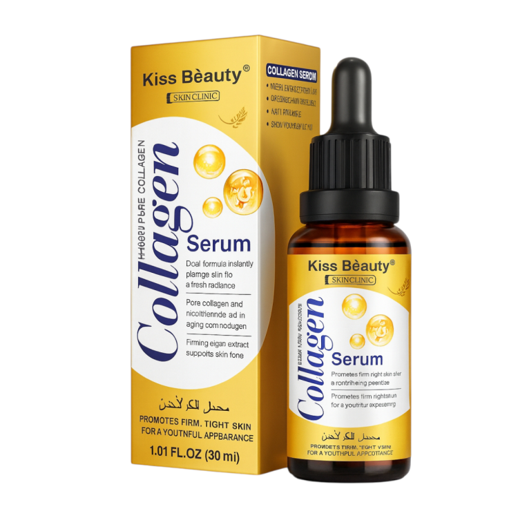 سيروم الكولاجين من كيس بيوتي يعمل على تبيض البشرة ومنع الشيخوخة بحجم 30مل