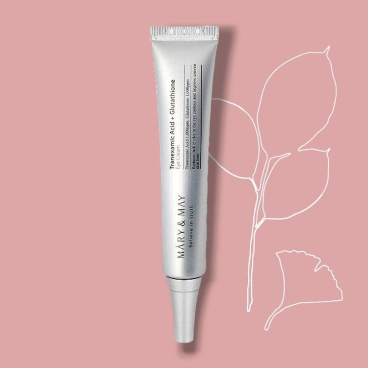 Mary&May Tranexamic  Acid+ Glutathion Eye cream كريم العين حمض الترانيكساميك + الجلوتاثيون