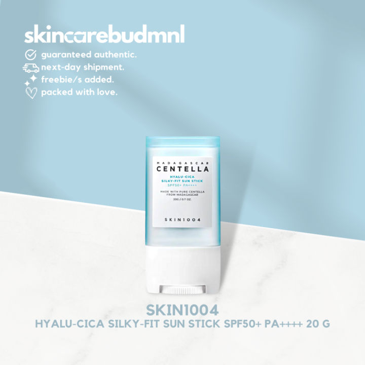 SKIN1004 Madagascar Centella Hyalu-Cica Silky-Fit Sun Stick  واقي شمس ستك بخلاصة السينتيلا