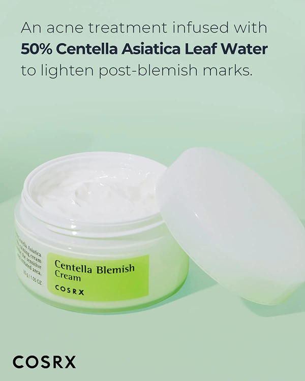 Cosrx Centella Blemish Cream  كريم معلاجة اثار الحبوب بالسينتيلا