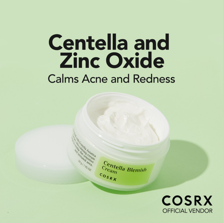 Cosrx Centella Blemish Cream  كريم معلاجة اثار الحبوب بالسينتيلا