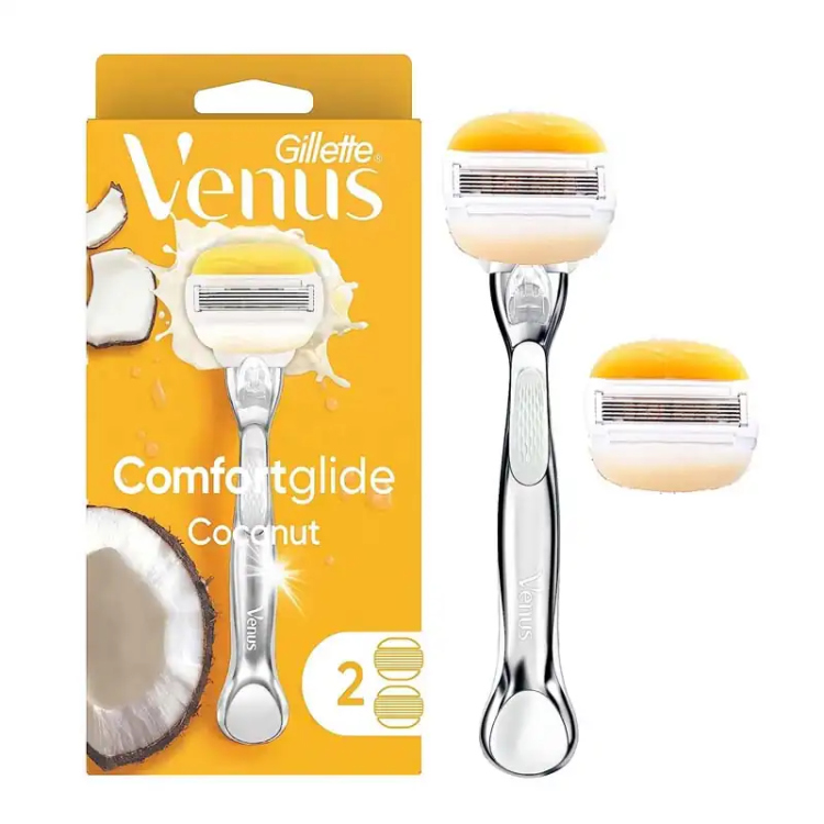 ماكينة حلاقة جيليت فينوس واولاي بجوز الهند 