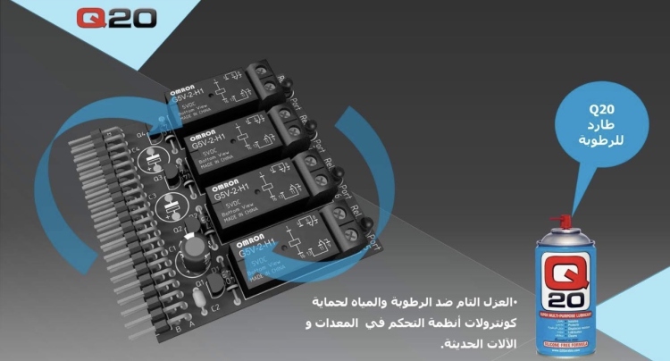 زيت التشحيم متعدد الاغراض Q20
