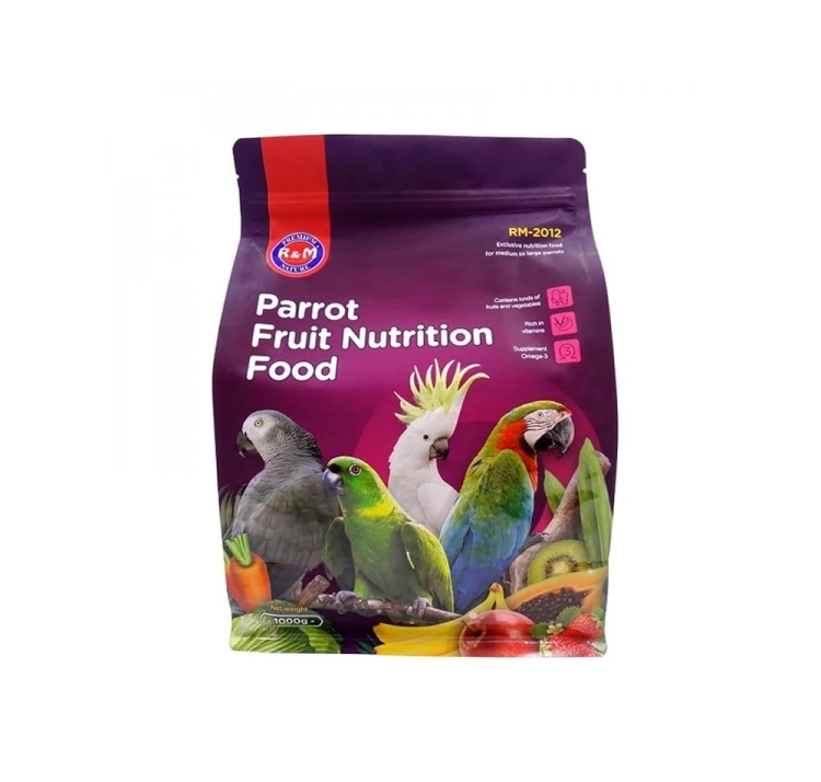 فواكة مجففة طبيعية طعام ببغاء R&M