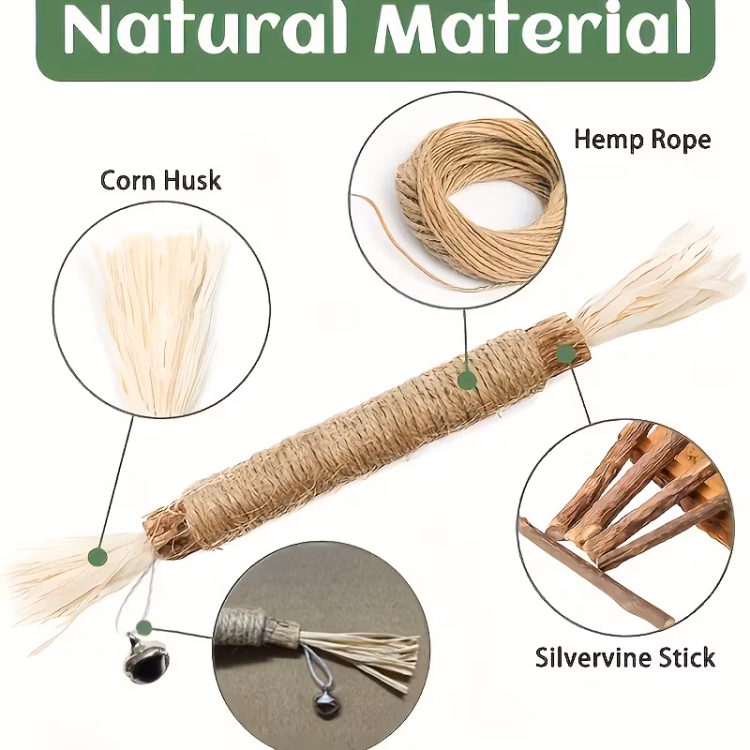 عصى الكاتنب بخيوط السيزال وجرس