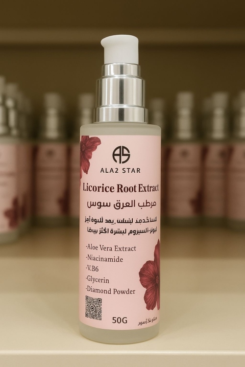 مرطب العرق سوس والالماس