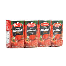 الدرة معجون طماطم 135غم*4