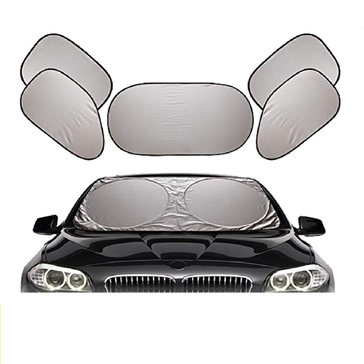 طقم شمسيات للسيارة 6 قطع 