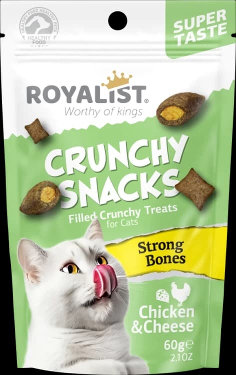 تريت قطط سناكي كرنشي بنكهة الدجاج و الجبن - رويالست