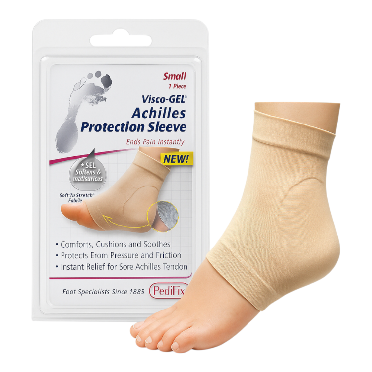 مشد تخفيف الم وتر العرقوب ومشاكل الكعب والاحتكاك 