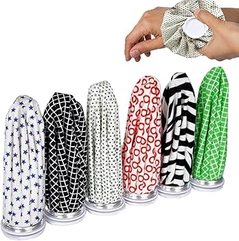 كمادات ثلج لتخفيف الألم والإصابات 