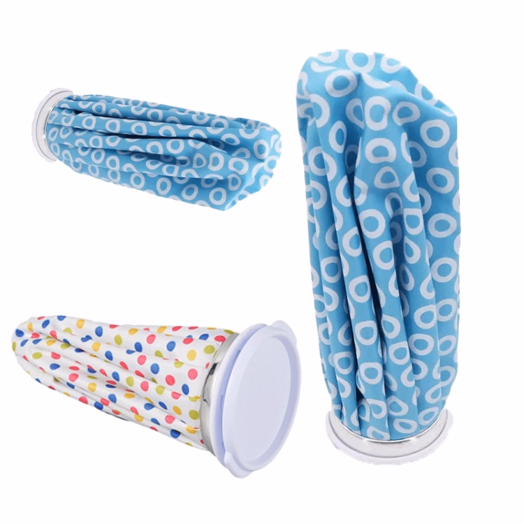 كمادات ثلج لتخفيف الألم والإصابات 