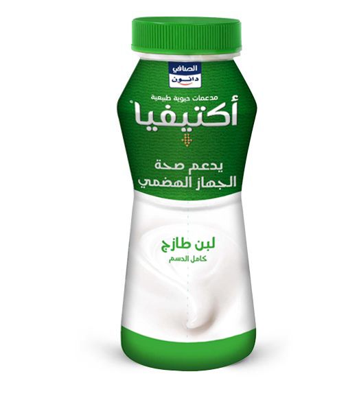 اكتيفيا لبن طازج كامل دسم180مل