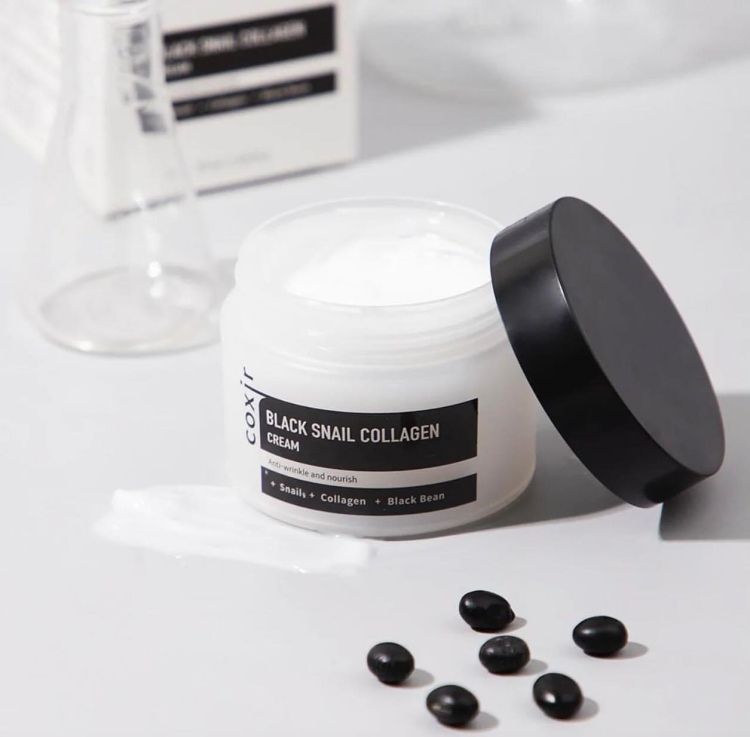 ‏coxir Black Snail Collagen Cream /50ml 