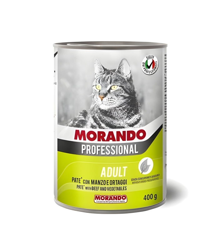 ويت فود باتيه قطط موراندو مع اللحم البقري والخضار 400 غرام