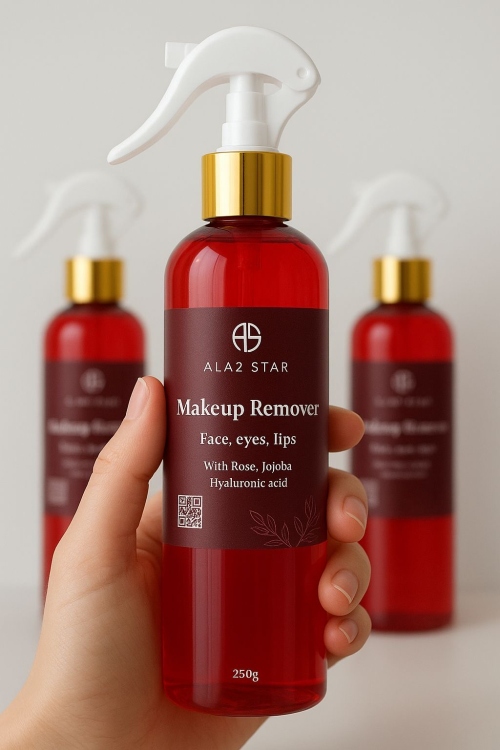 مزيل المكياج المائي الطبيعي