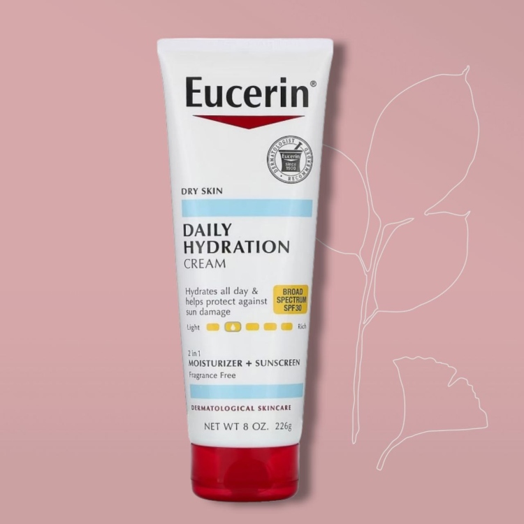 Eucerin Daily Hydration كريم يوسيرين مرطب + واقي شمس