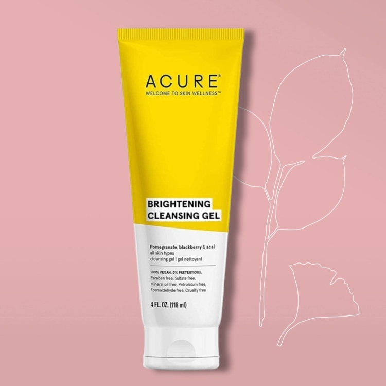 غسول لتفتيح الوجه Acure cleanser