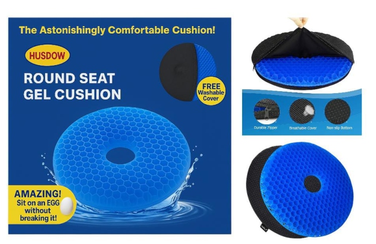 وسادة جلوس  دونات فل جل نوع ممتاز  