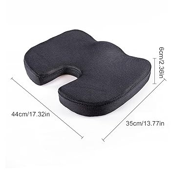 وسادة جلوس U مصممة لتخفف مشاكل الظهر 