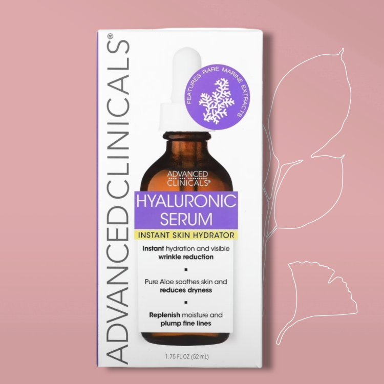 سيروم الهايلرونيك اسد Advanced clinicals hyaluronic acid serum  