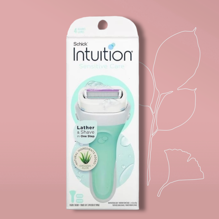 الشفرة الحنونه schick intuition 
