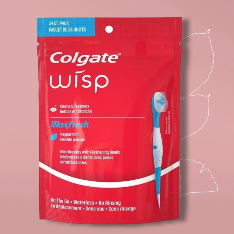 فراشي اسنان جاهزة للاستخدام من كولجيت Colgate Disposable Mini Toothbrush