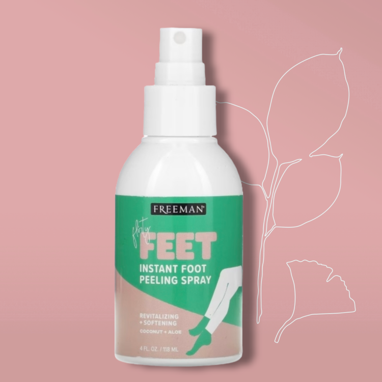 Freeman feet exfoliate peeling spay بخاخ لتقشير القدمين 