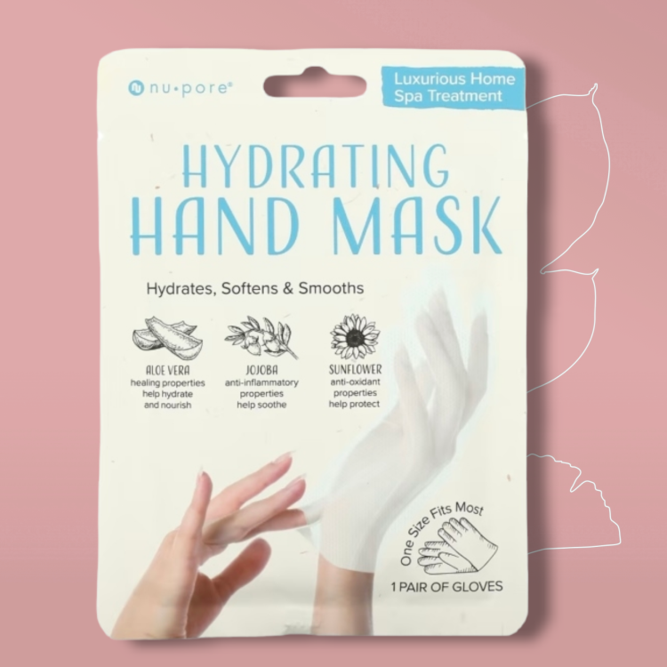 ماسك ترطيب الايدي  Nu pore hydrating hand mask 