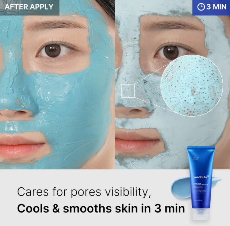 medicube, Zero Pore Blackhead Mud Mask
