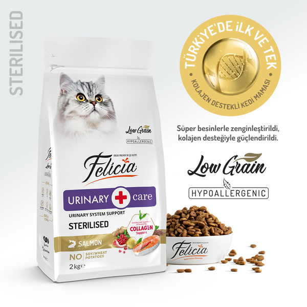 felicia 2kg  collagen sterilised salmon