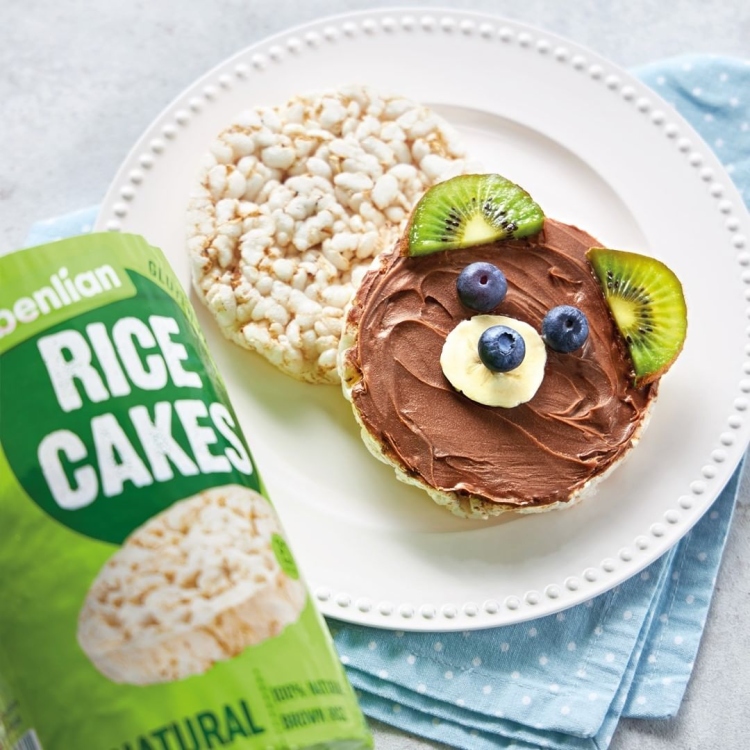 رايس كيك الطبيعيه 100غ