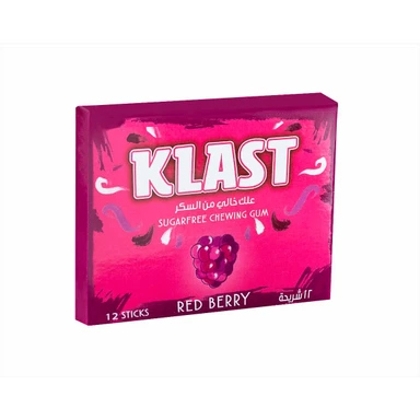 علكة خالي من السكر بنكهة التوت