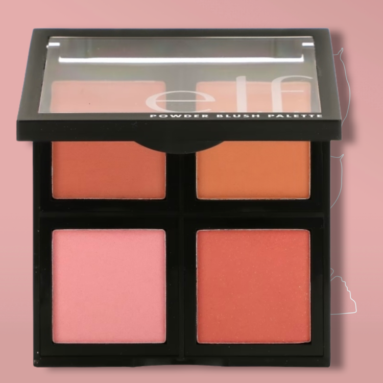 باليت بلشر باودري ELF blusher 