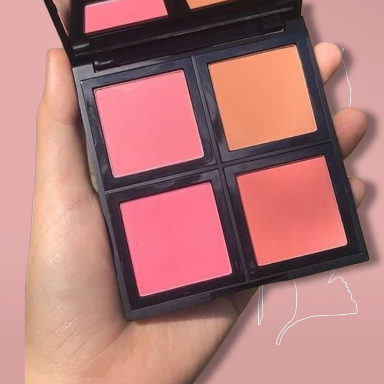 باليت بلشر باودري ELF blusher 