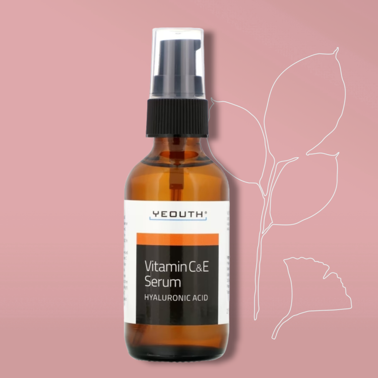Yeouth vitamin C & E & hyaluronic acid serum سيروم فيتامين سي بيور 