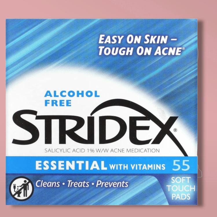 مسحات ستردكس  salicylic acid ١٪؜ stridex pads