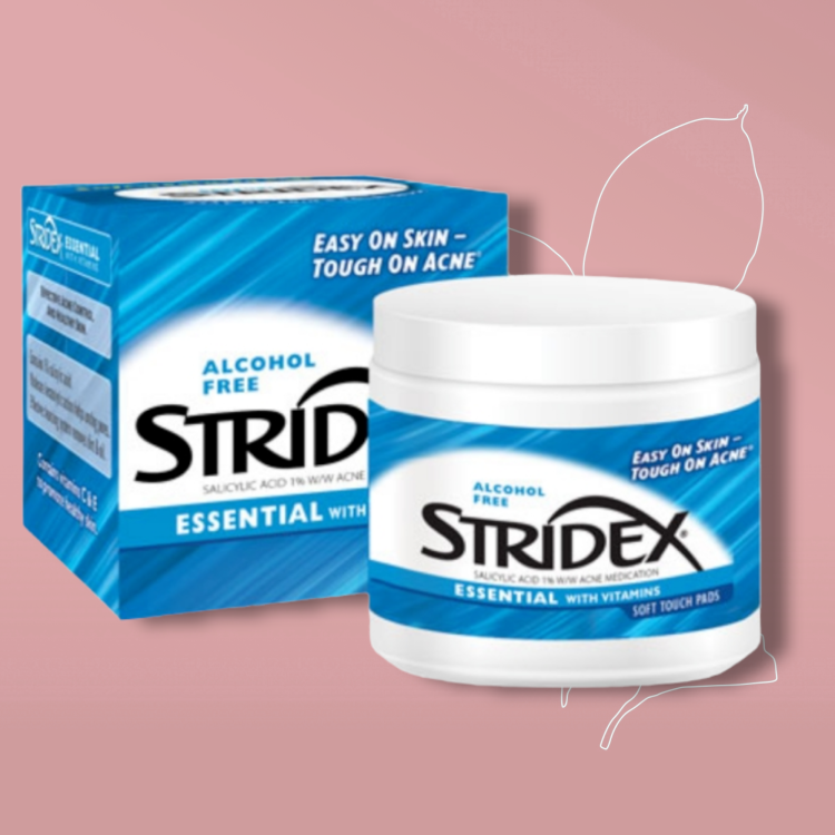 مسحات ستردكس  salicylic acid ١٪؜ stridex pads
