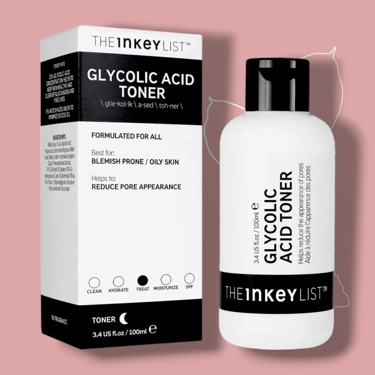 تونر جلايكولك آسد انكي ليست The INKEY List Glycolic Acid Exfoliating Toner