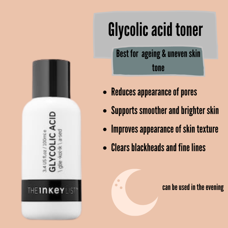 تونر جلايكولك آسد انكي ليست The INKEY List Glycolic Acid Exfoliating Toner