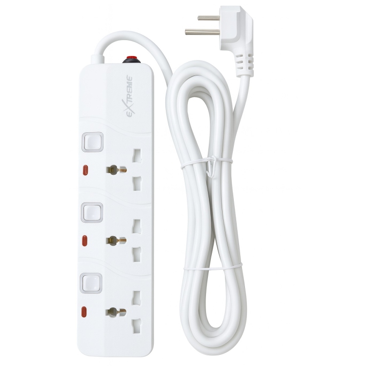 وصلة كهرباء 3 مخارج 3 متر 2000 واط