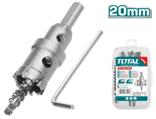 Total TAC48201 هولسو ستانلس 20 ملم مع ادابتر