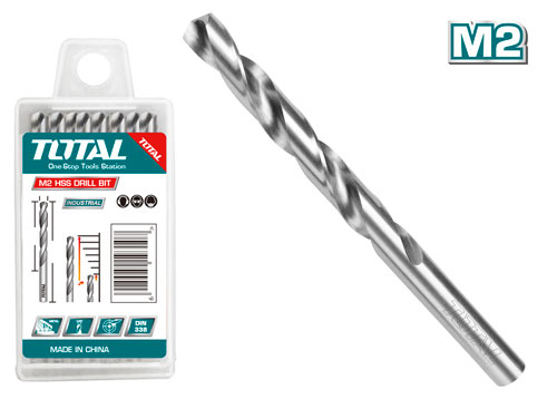 Total TAC110301 M2 HSS drill bit ريشة ستانلس 3 ملم مكفولة