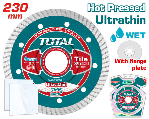 Total TAC2132301HT Ultrathin diamond disc أسطوانة 9" رفيع