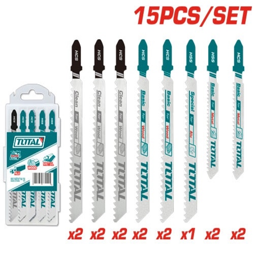 Total TAC1501 طقم نسلات تخريقة عدد 15