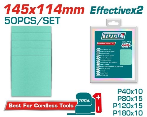 Total TAC145115 ورق حف 50 حبة