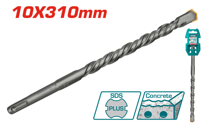 ريشه درل 10 ملم TOTAL TAC311005 SDS 10*310M