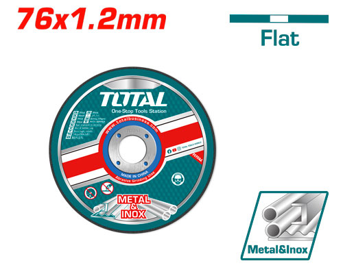 Total TAC30176 فيبر قص حديد 3 انش للصاروخ الشحن المحمول
