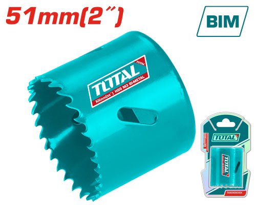 Total TAC410511 Bi-metal Hole saw 51mm هولسو حديد